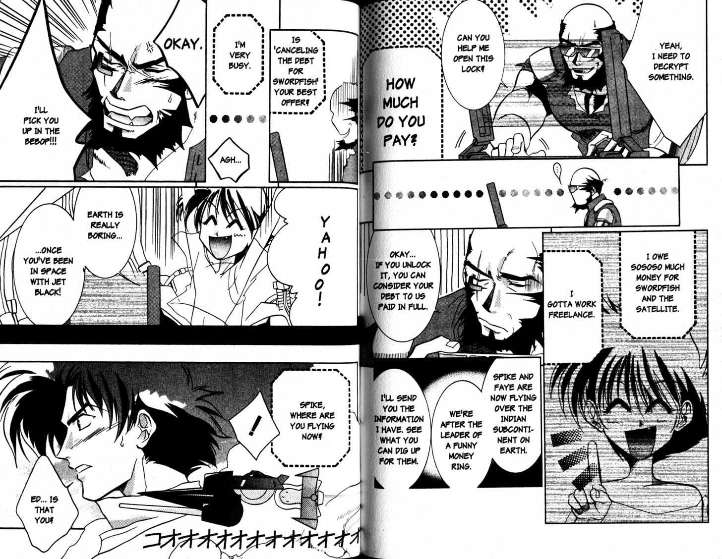 Cowboy Bebop: Shooting Star Chapter 2.0-2 page 25 - Vol.02 Chapter 0.2 : End