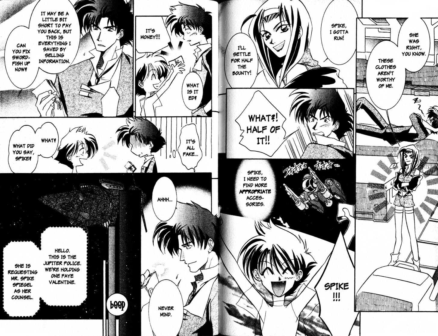 Cowboy Bebop: Shooting Star Chapter 2.0-2 page 31 - Vol.02 Chapter 0.2 : End