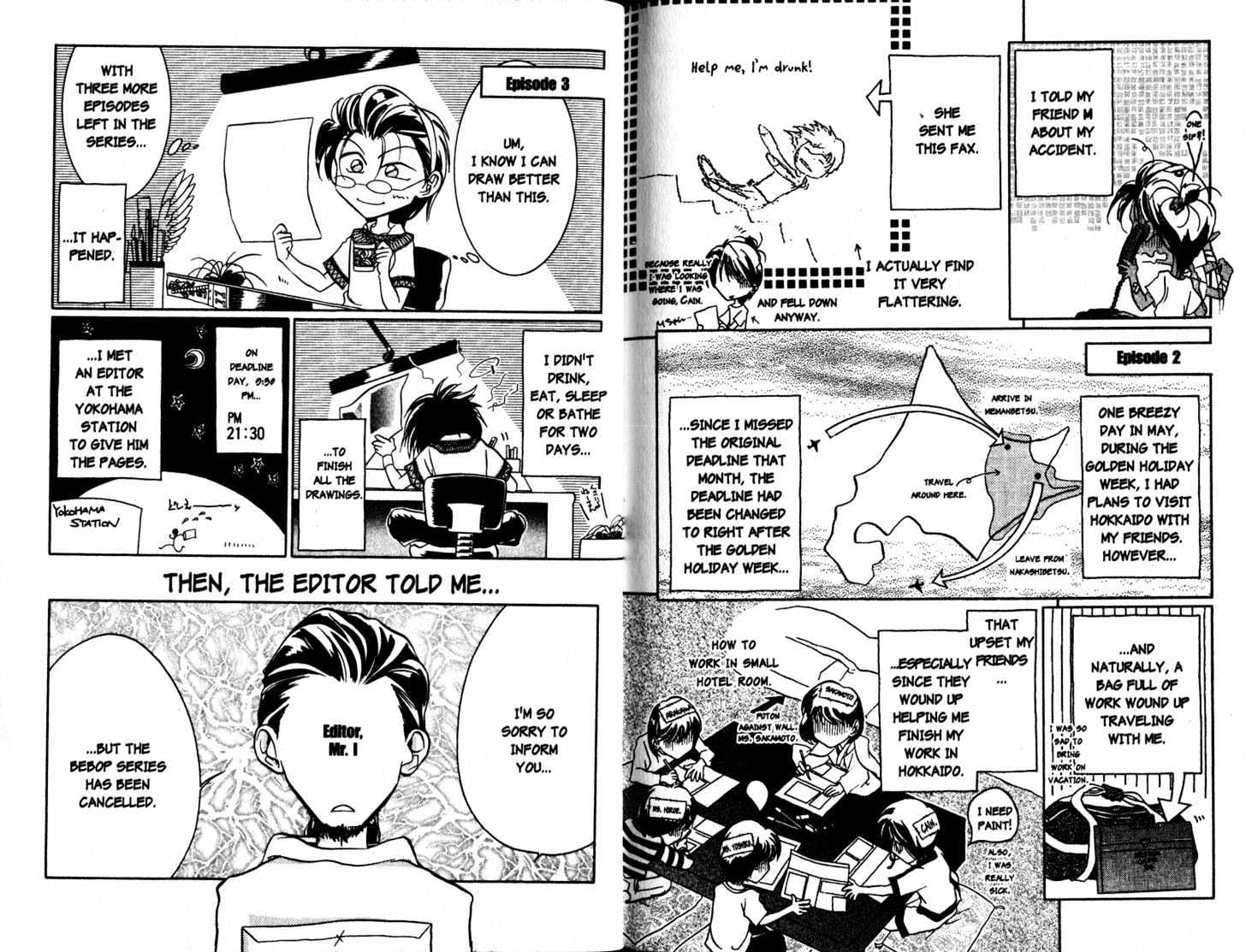 Cowboy Bebop: Shooting Star Chapter 2.0-2 page 34 - Vol.02 Chapter 0.2 : End
