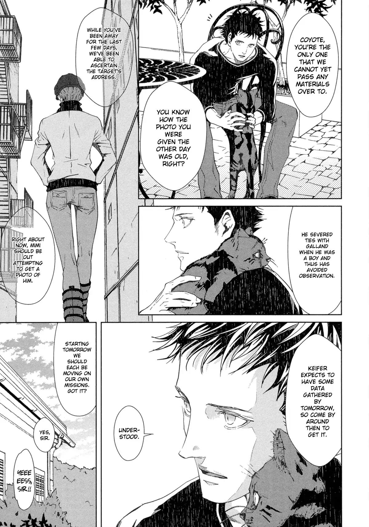 Coyote (ZARIYA Ranmaru) Chapter 5 page 37 - Chapter 5: Vol.2 scene:5