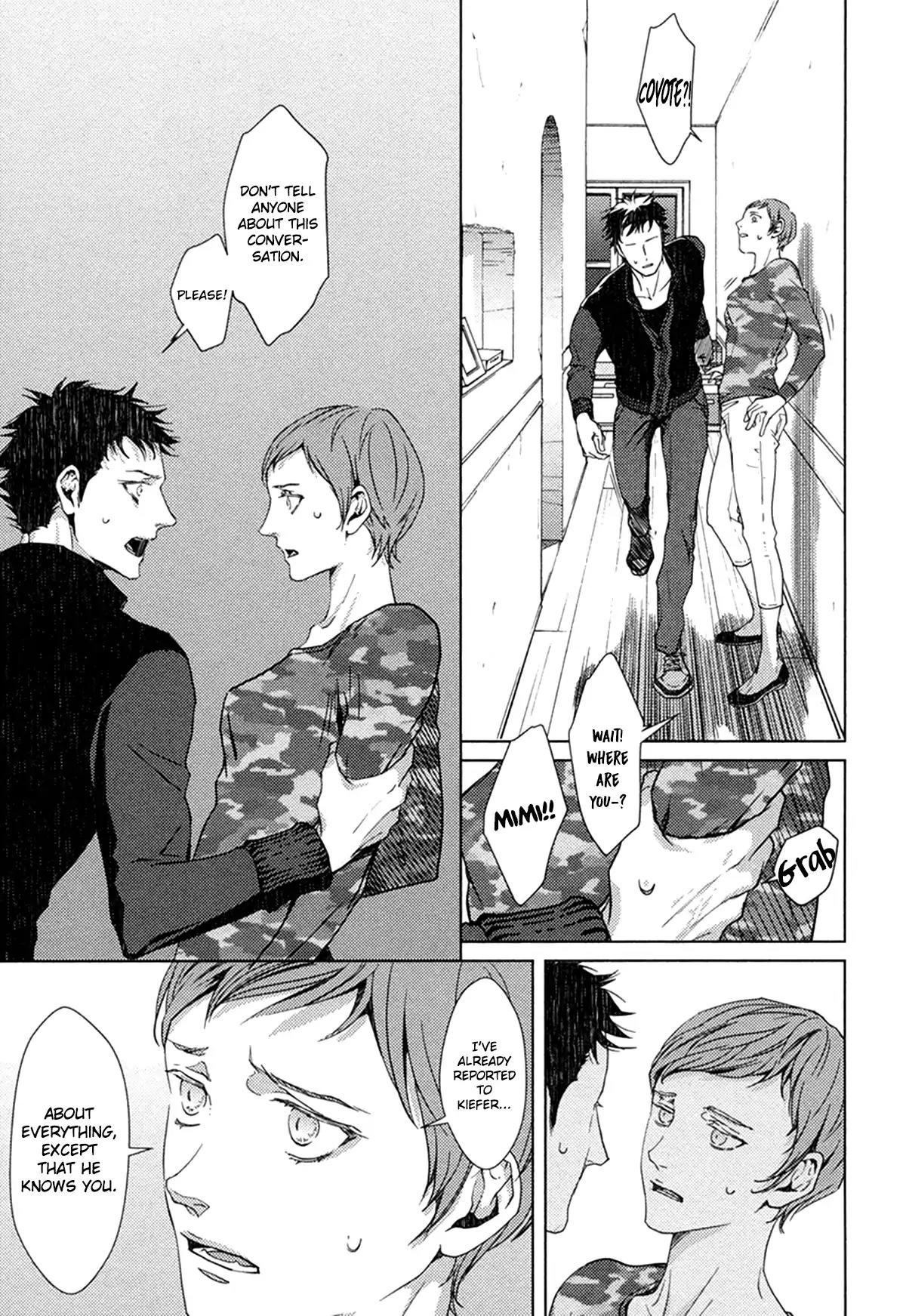 Coyote (ZARIYA Ranmaru) Chapter 6 page 5 - Chapter 6: Vol.2 scene:6