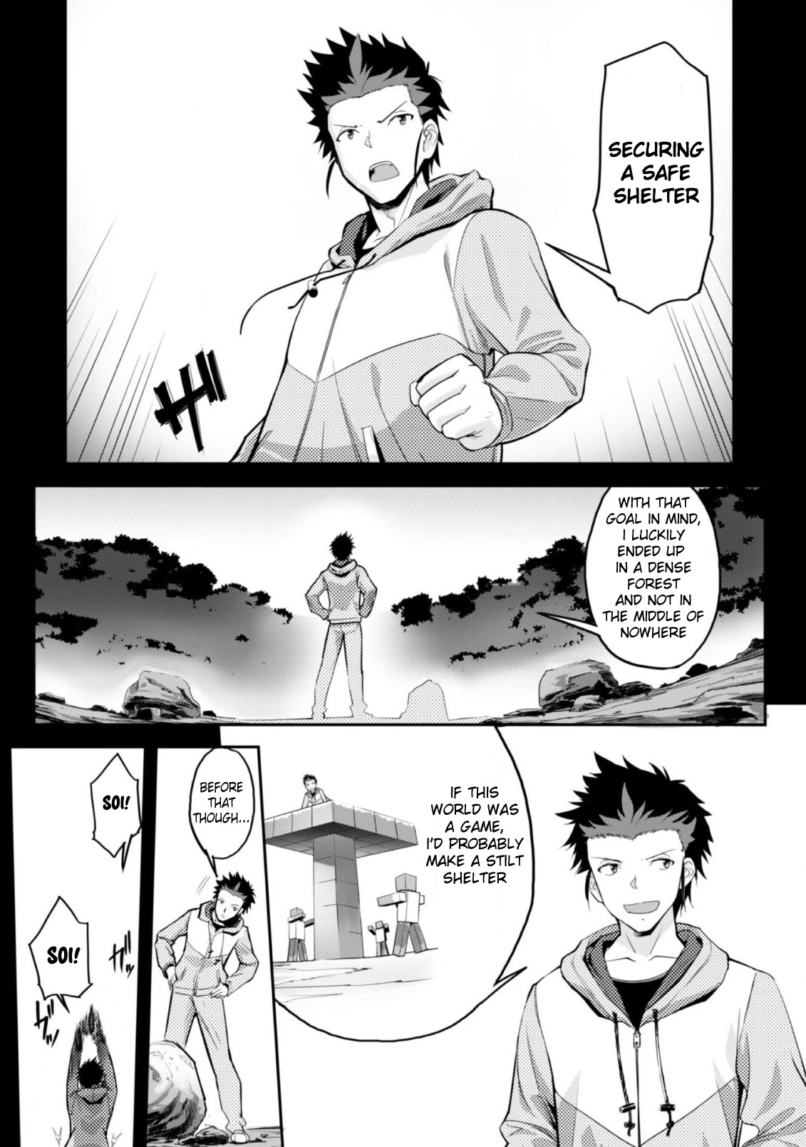 Craft Game no Nouryoku de Isekai Kouryaku!! Chapter 1 page 11 - Chapter 1