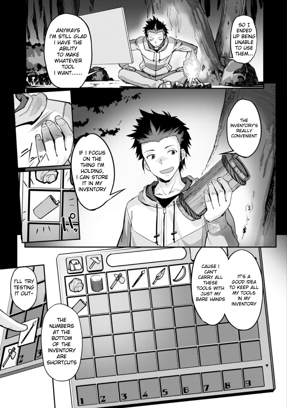 Craft Game no Nouryoku de Isekai Kouryaku!! Chapter 1 page 21 - Chapter 1