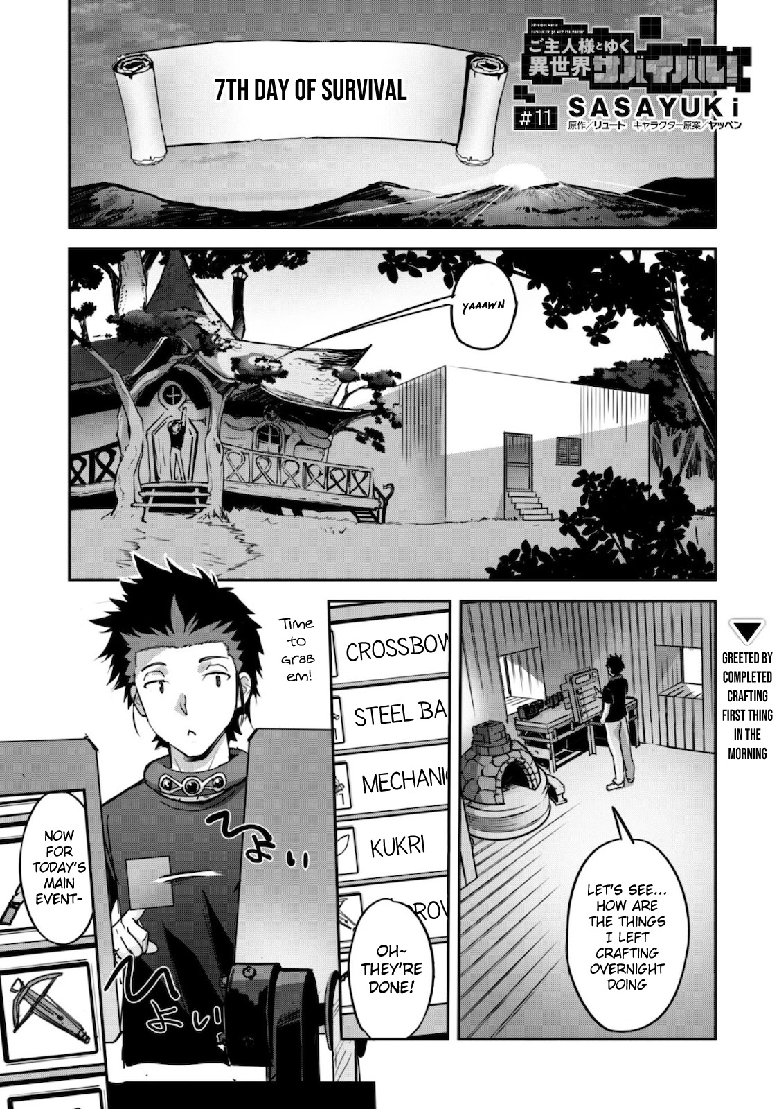 Craft Game no Nouryoku de Isekai Kouryaku!! Chapter 11 page 2 - Chapter 11