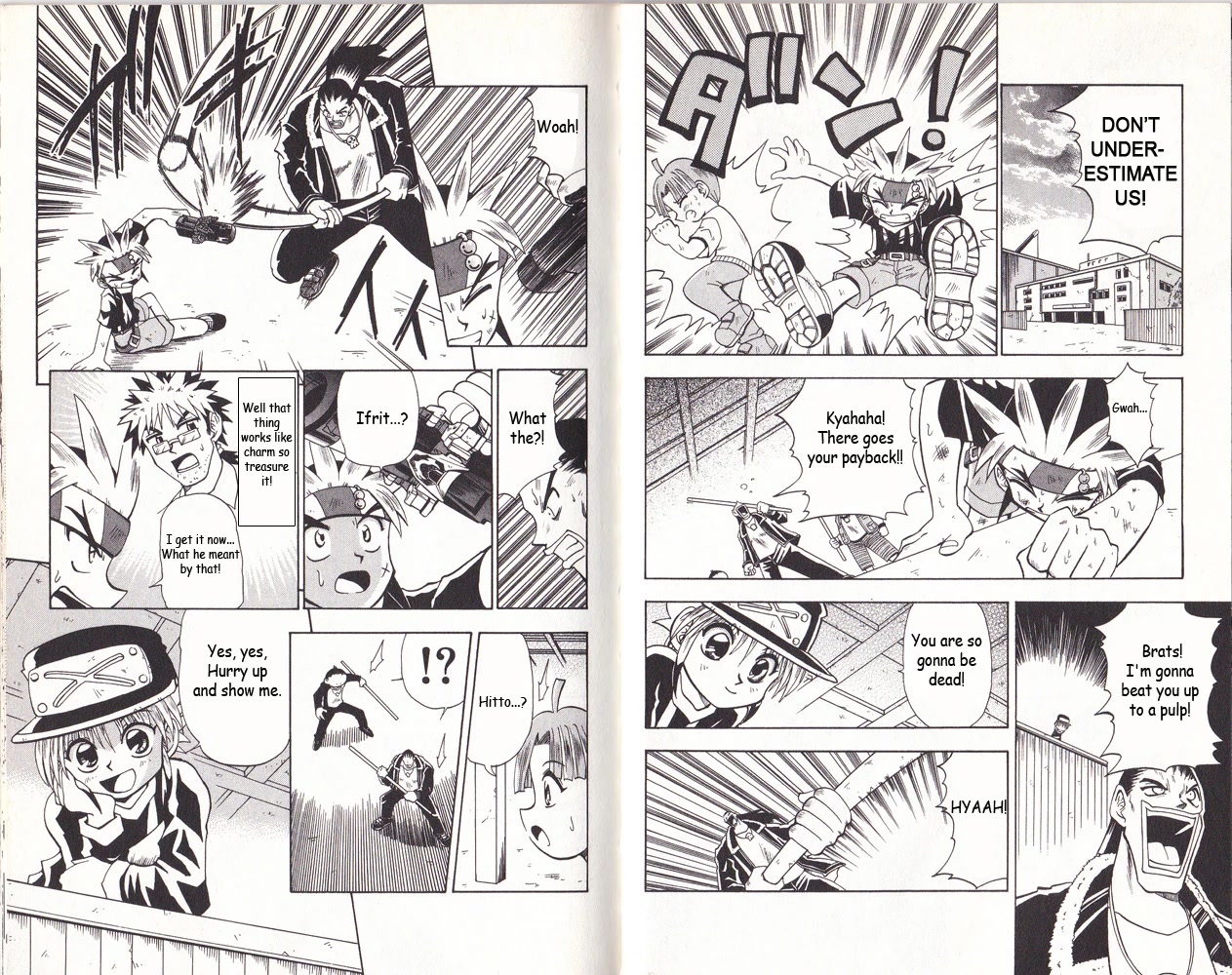 Crash B-Daman Chapter 1 page 13 - Chapter 1: Magnum Ifrit's First Cry