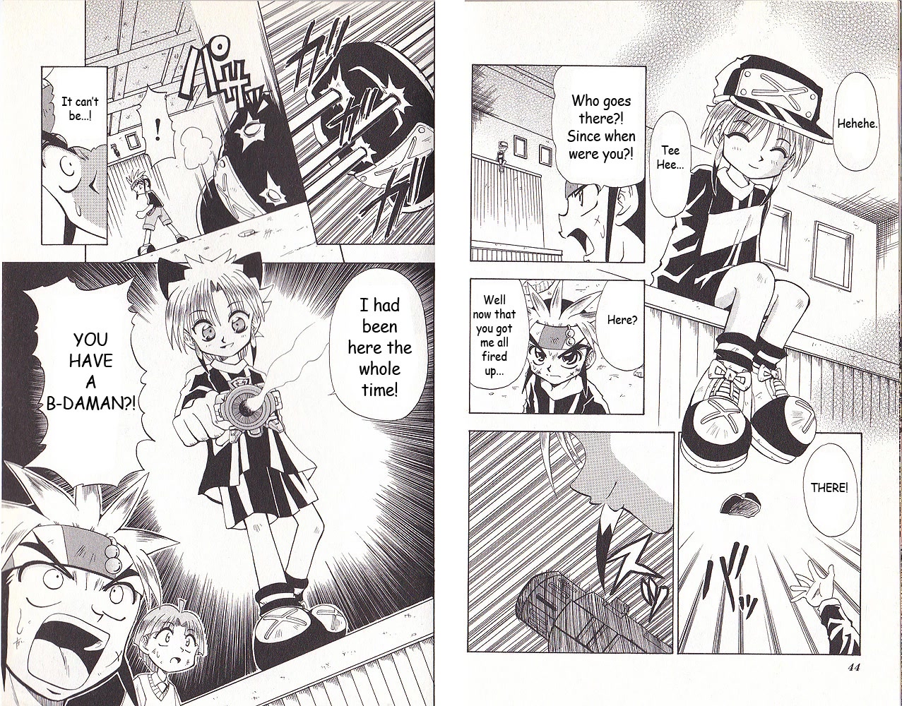 Crash B-Daman Chapter 1 page 23 - Chapter 1: Magnum Ifrit's First Cry