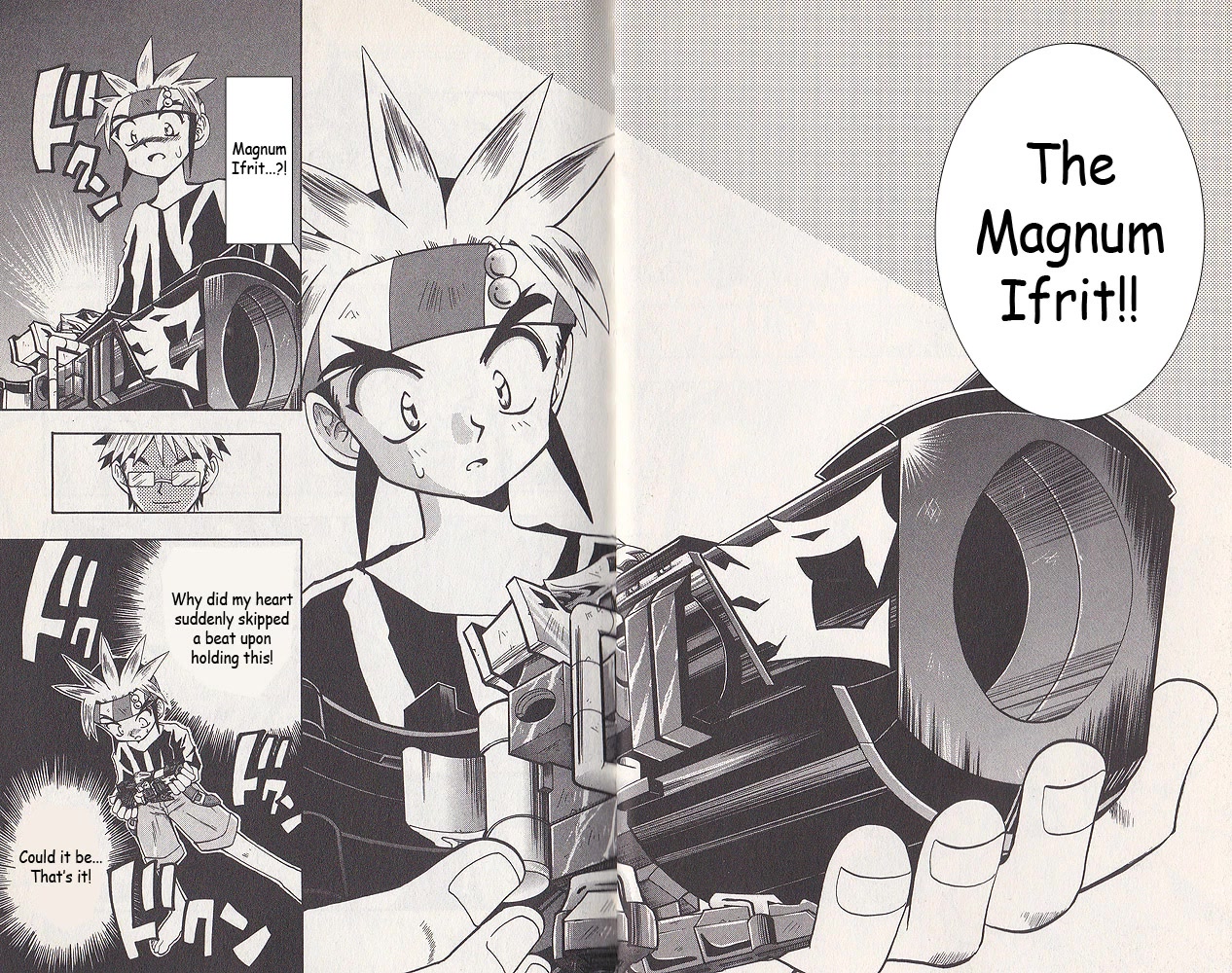 Crash B-Daman Chapter 1 page 9 - Chapter 1: Magnum Ifrit's First Cry