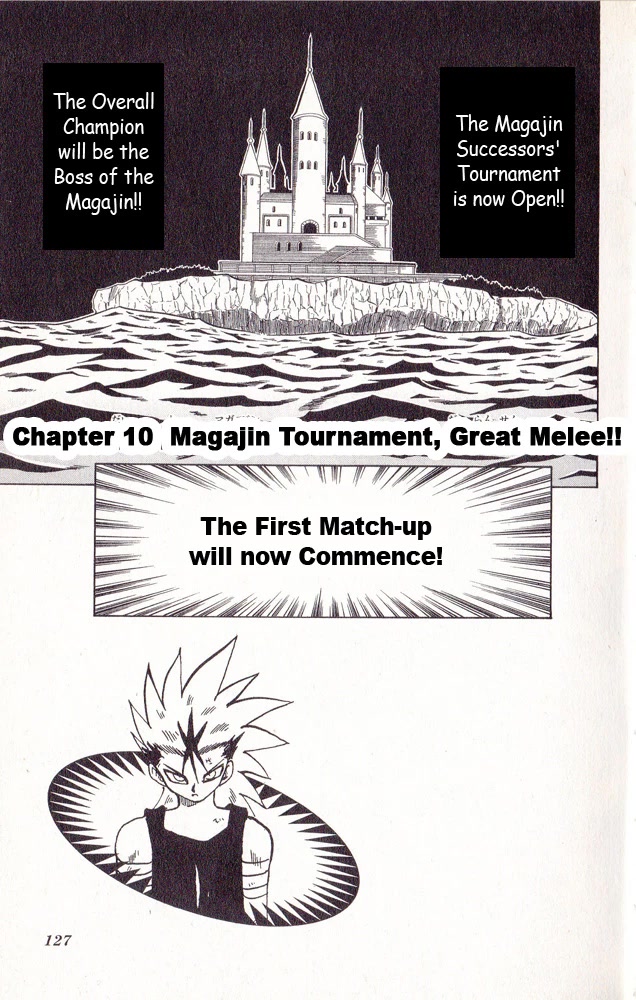 Crash B-Daman Chapter 10 page 1 - Chapter 10: Magajin Tournament, Great Melee!