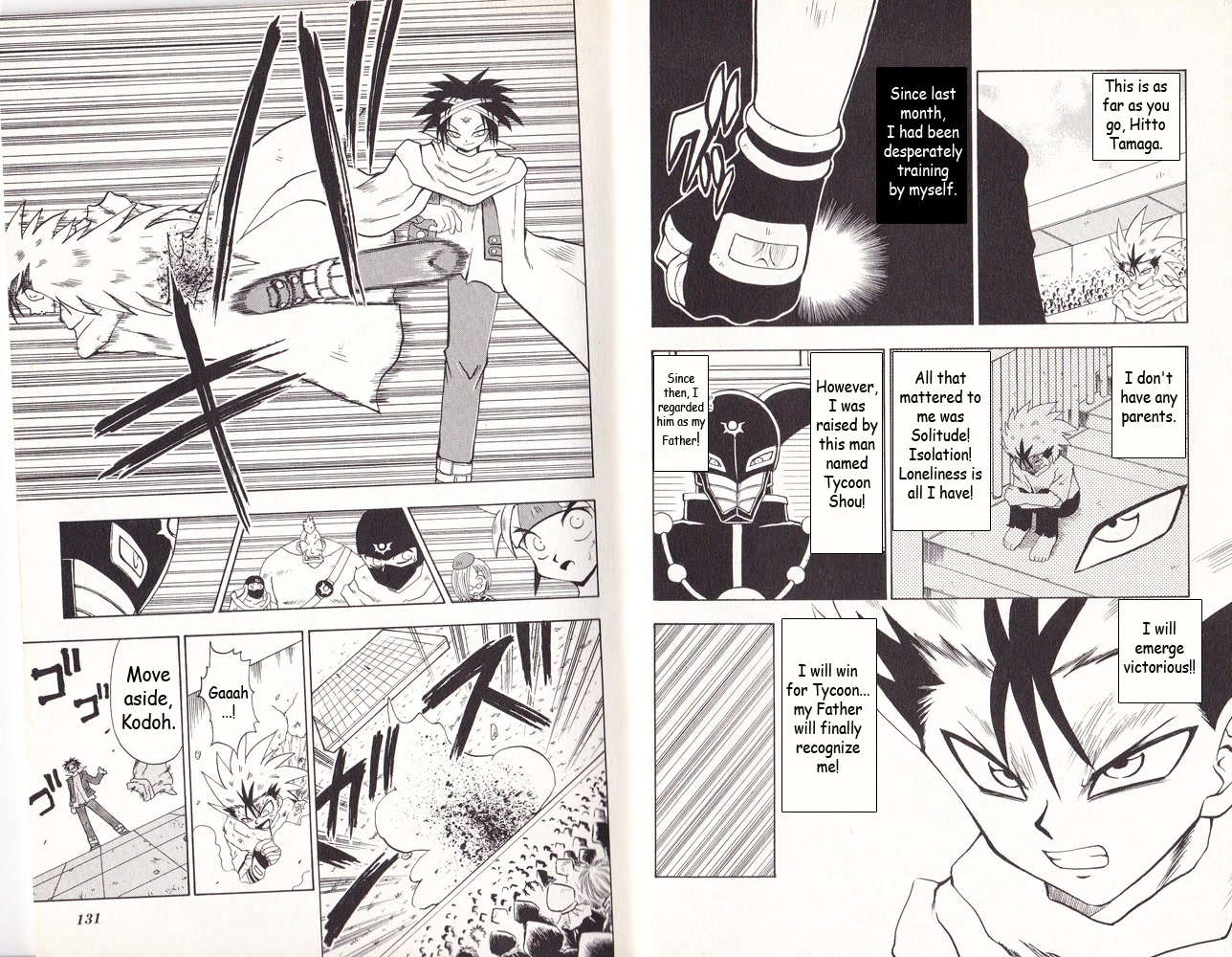 Crash B-Daman Chapter 10 page 3 - Chapter 10: Magajin Tournament, Great Melee!