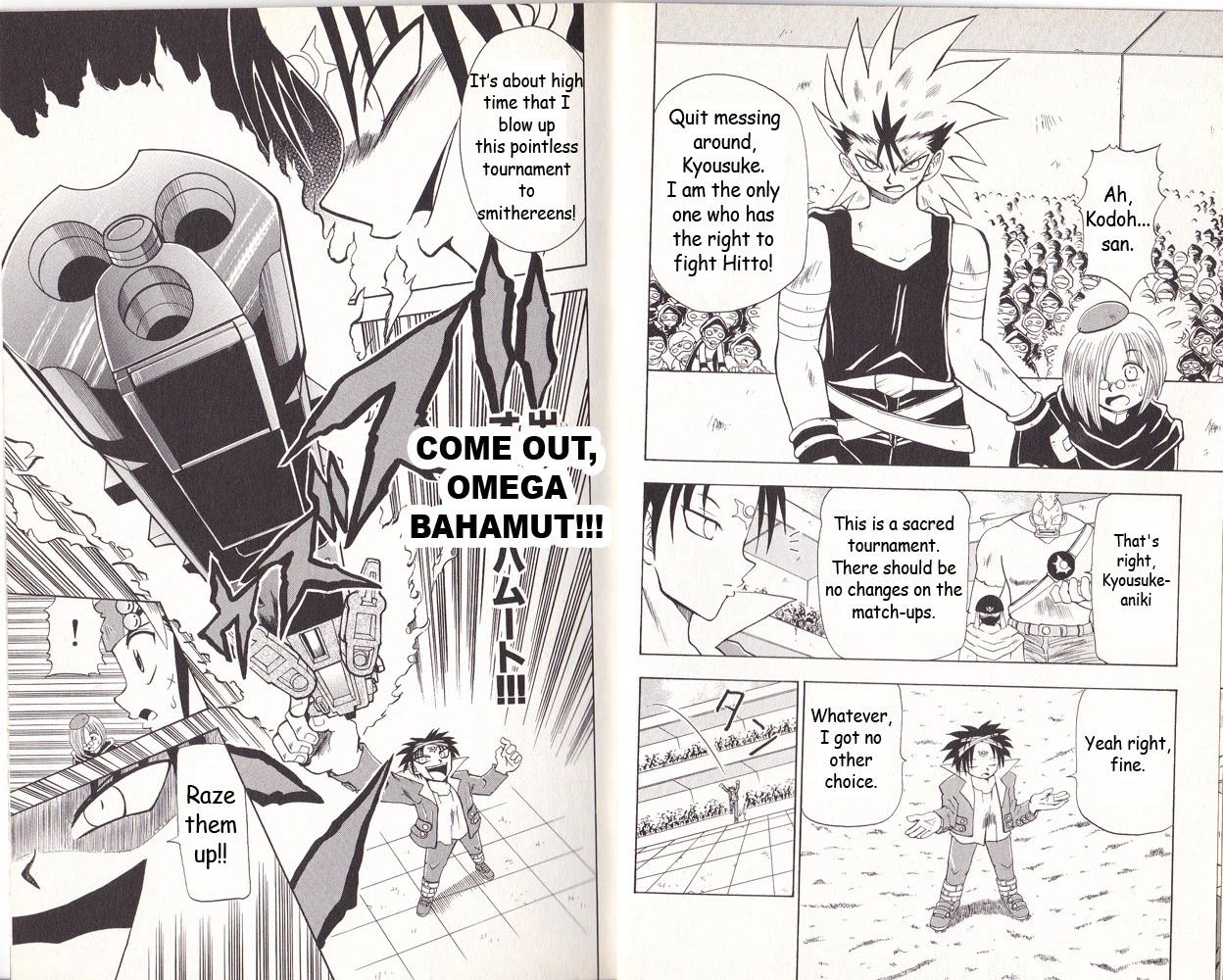 Crash B-Daman Chapter 10 page 6 - Chapter 10: Magajin Tournament, Great Melee!