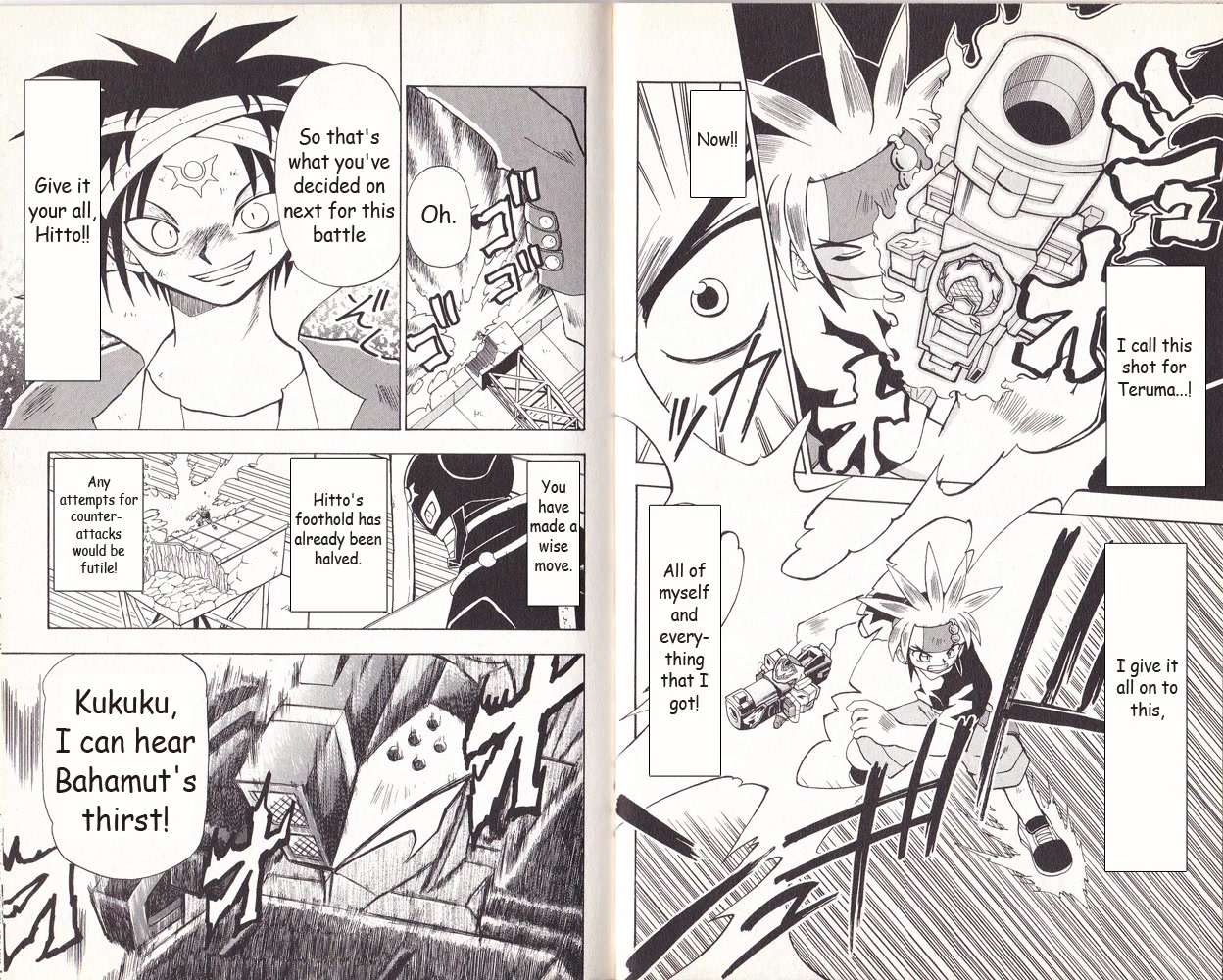 Crash B-Daman Chapter 11 page 10 - Chapter 11: The Power of Anger, Critical Hit!!