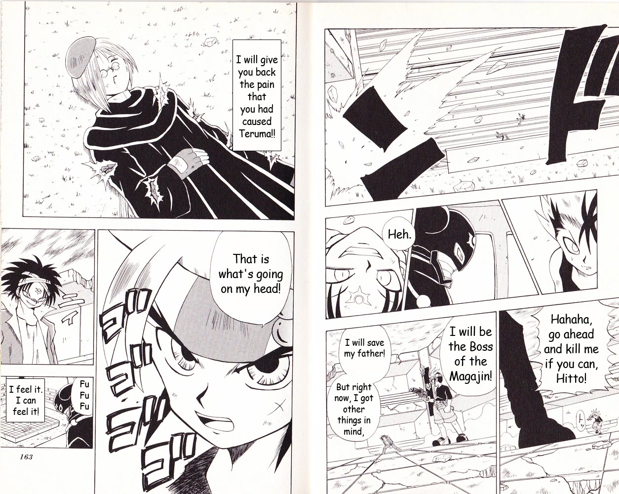 Crash B-Daman Chapter 11 page 3 - Chapter 11: The Power of Anger, Critical Hit!!