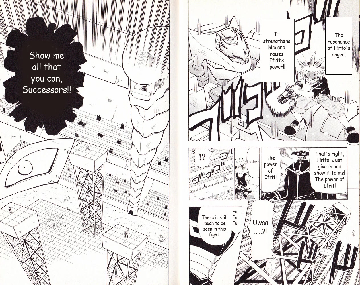Crash B-Daman Chapter 11 page 4 - Chapter 11: The Power of Anger, Critical Hit!!