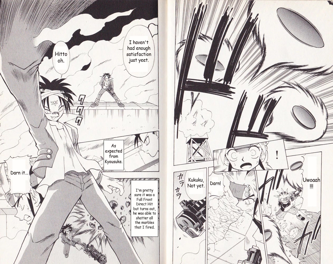 Crash B-Daman Chapter 11 page 7 - Chapter 11: The Power of Anger, Critical Hit!!