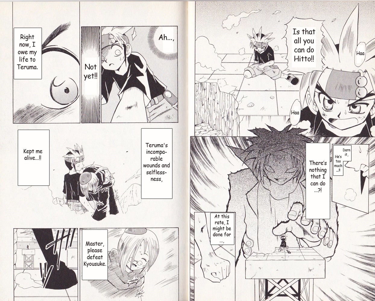 Crash B-Daman Chapter 11 page 9 - Chapter 11: The Power of Anger, Critical Hit!!