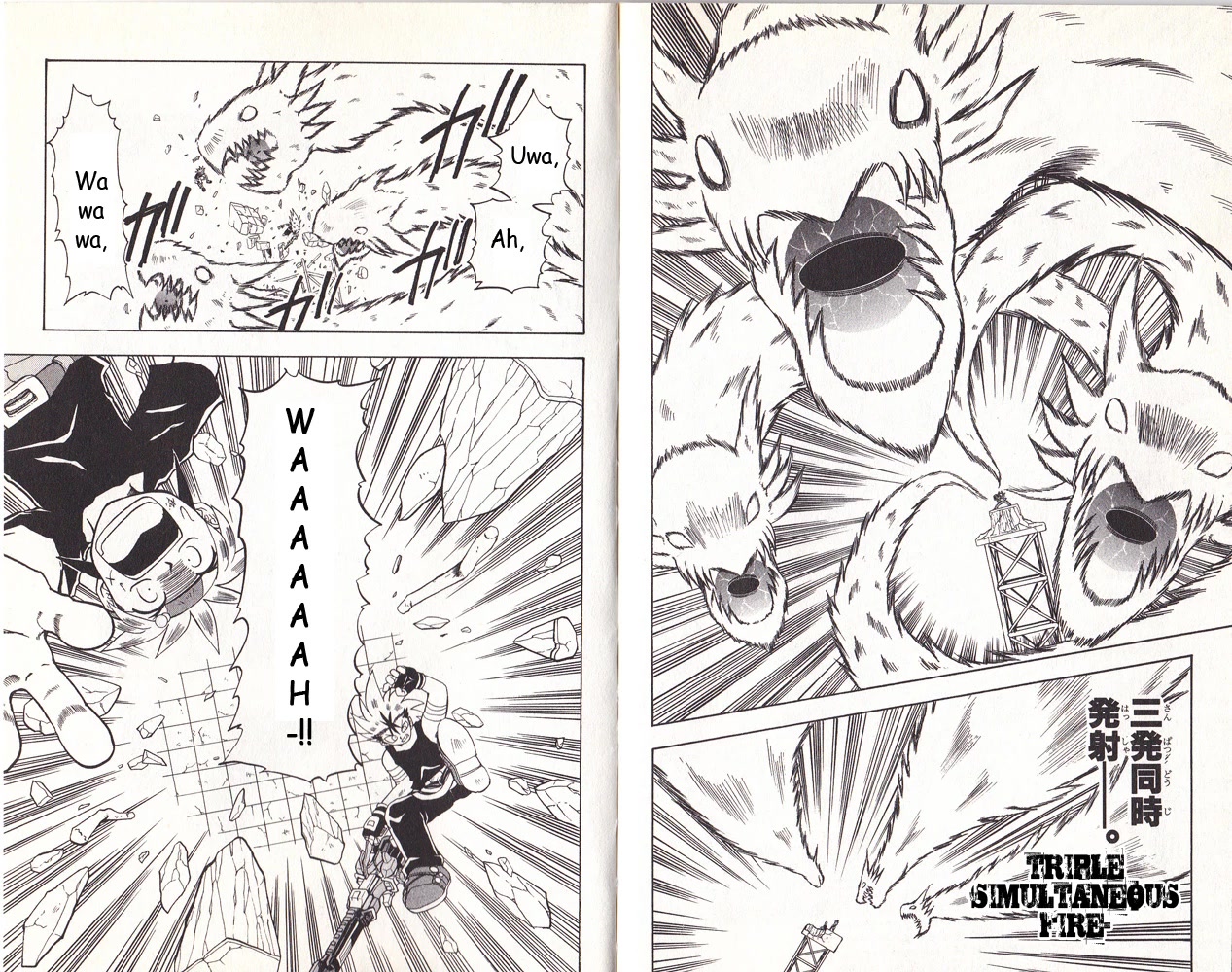 Crash B-Daman Chapter 12 page 17 - Chapter 12: Clash!! Kodoh VS Kyousuke