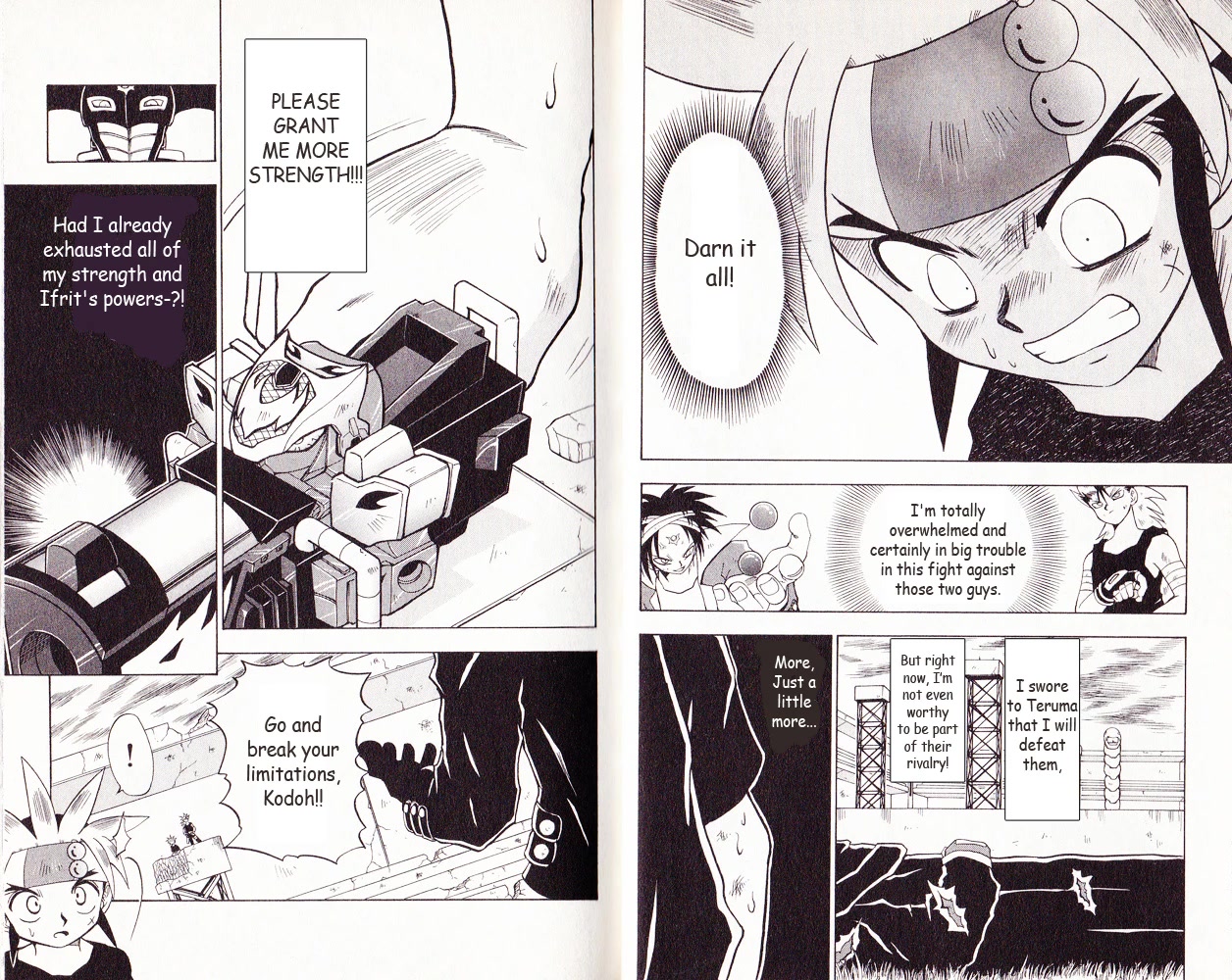 Crash B-Daman Chapter 12 page 7 - Chapter 12: Clash!! Kodoh VS Kyousuke