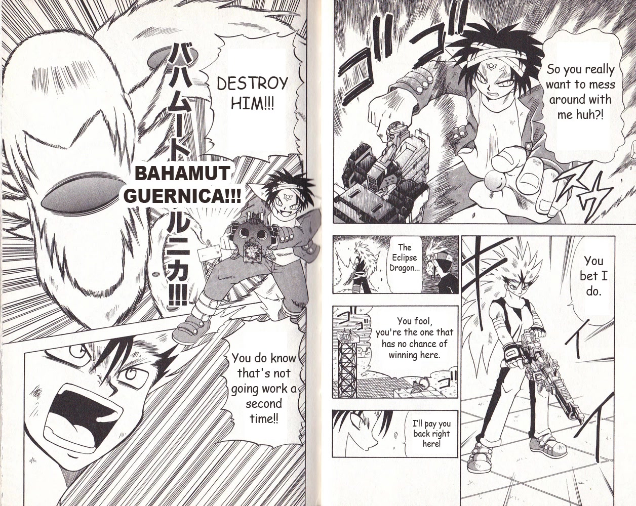 Crash B-Daman Chapter 12 page 8 - Chapter 12: Clash!! Kodoh VS Kyousuke