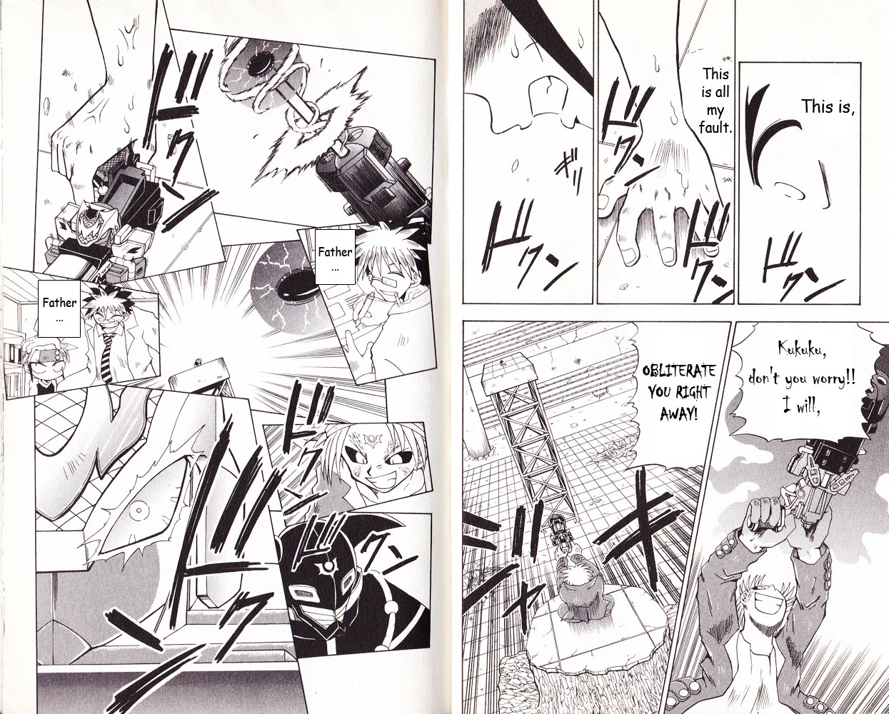 Crash B-Daman Chapter 13 page 12 - Chapter 13: Opposing True Power