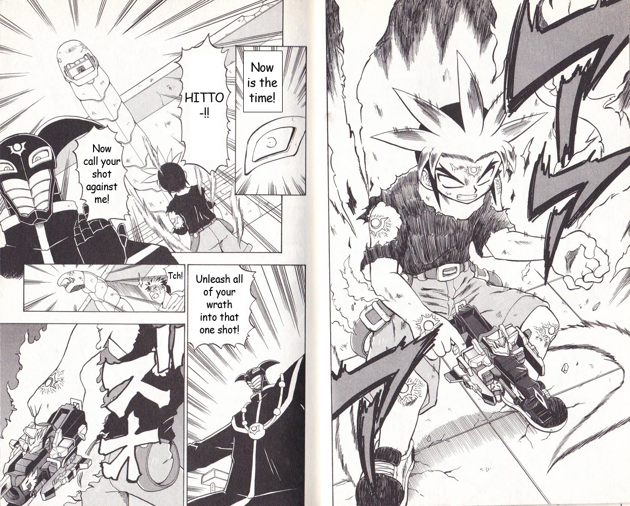 Crash B-Daman Chapter 14 page 7 - Chapter 14: Awaken!! Ultimate B-Daman