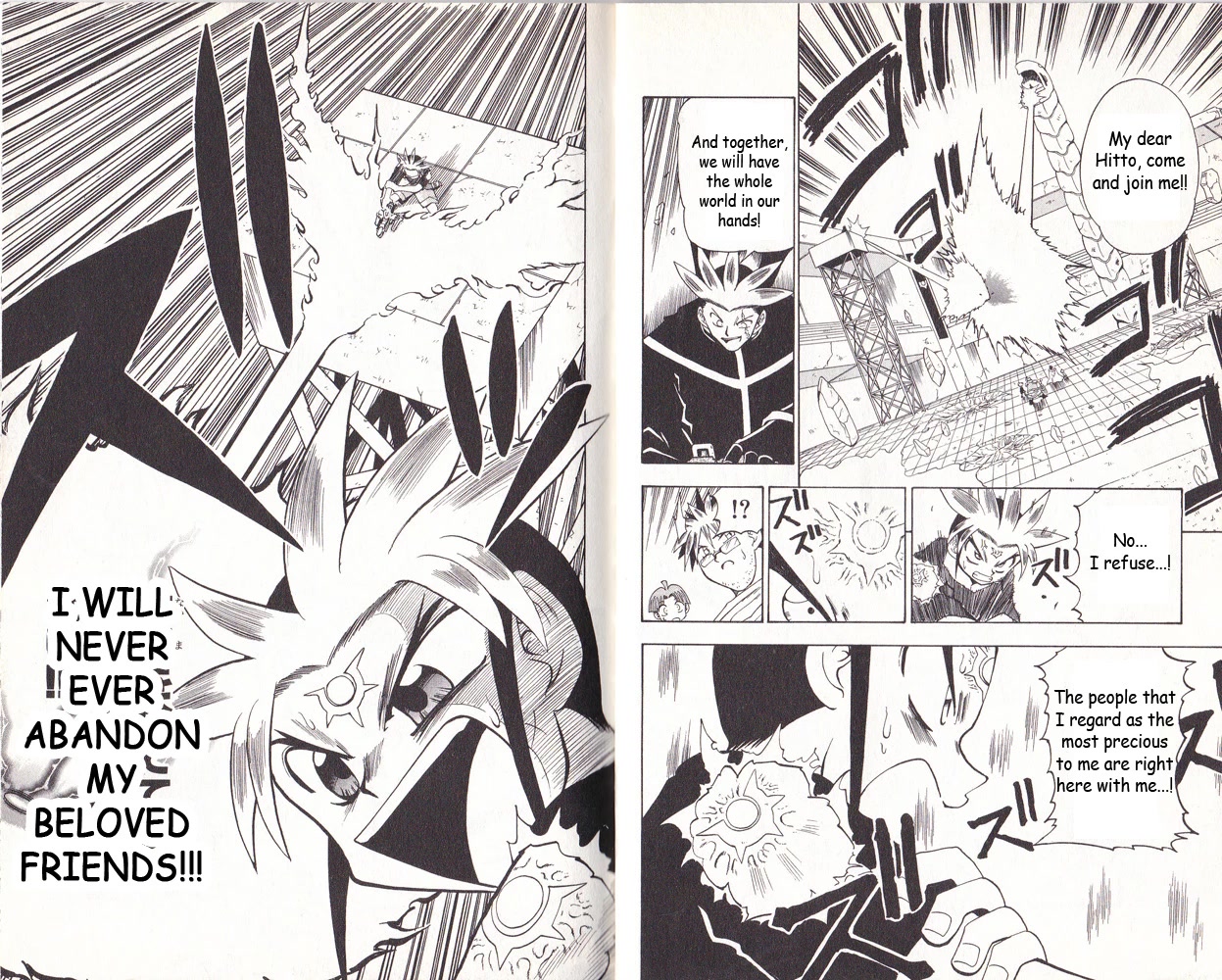 Crash B-Daman Chapter 15 page 10 - Chapter 15: Protecting what matters the most...