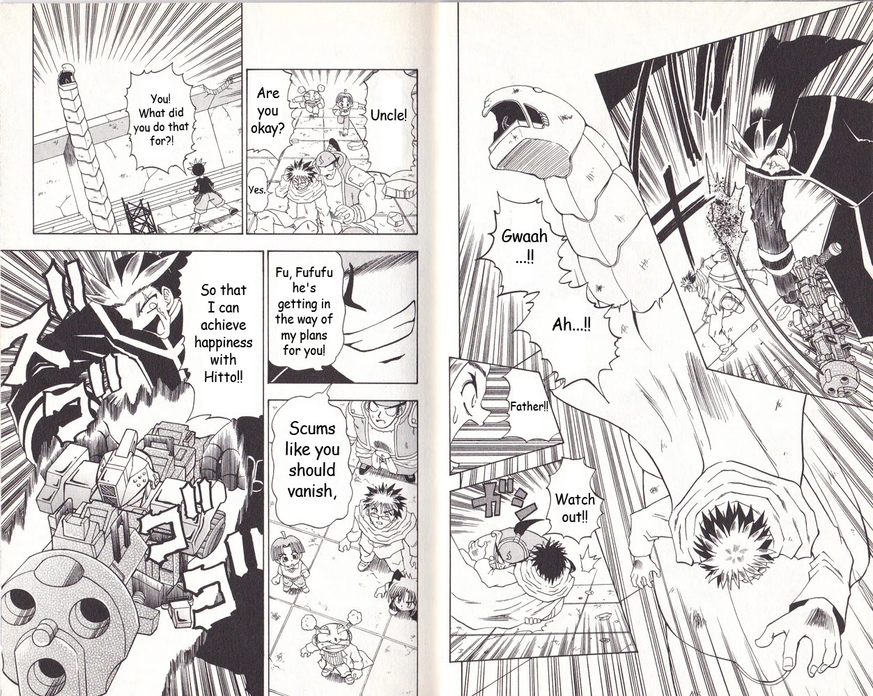 Crash B-Daman Chapter 15 page 7 - Chapter 15: Protecting what matters the most...