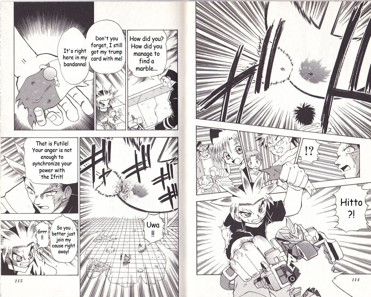 Crash B-Daman Chapter 15 page 9 - Chapter 15: Protecting what matters the most...