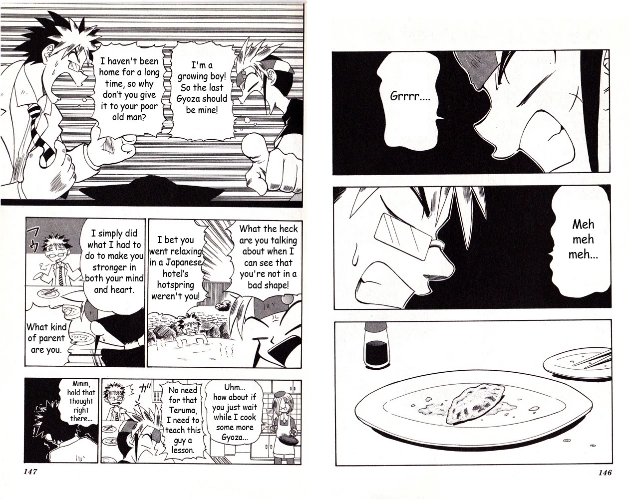 Crash B-Daman Chapter 17 page 2 - Chapter 17: Sublime!? Gyoza Contest Battle! [END]