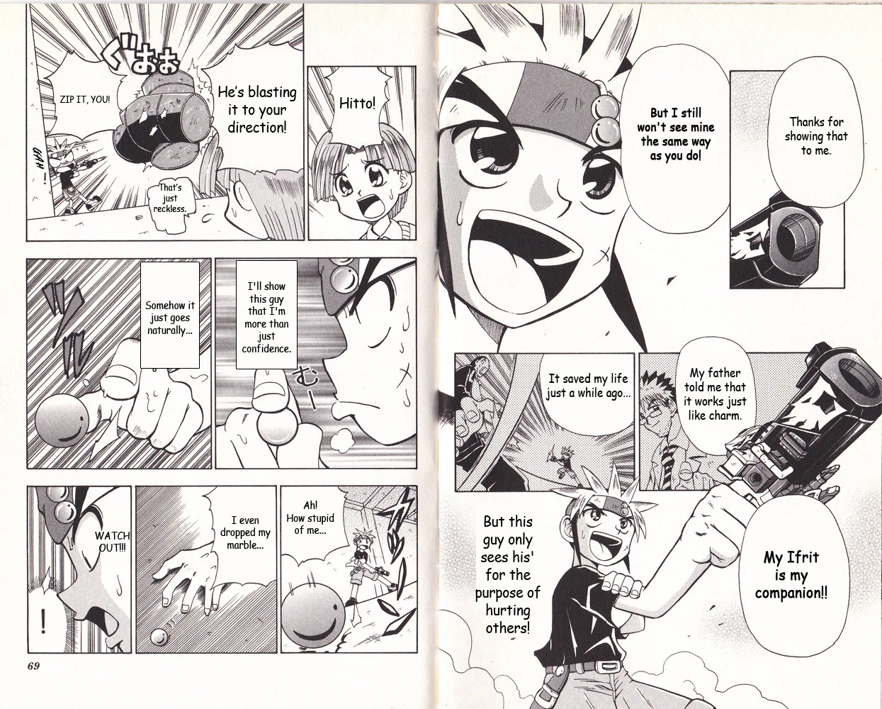 Crash B-Daman Chapter 2 page 11 - Chapter 2: With Heart and Strength Altogether