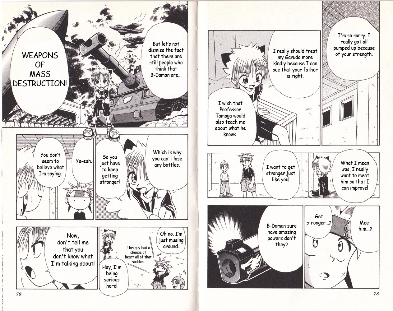 Crash B-Daman Chapter 2 page 16 - Chapter 2: With Heart and Strength Altogether