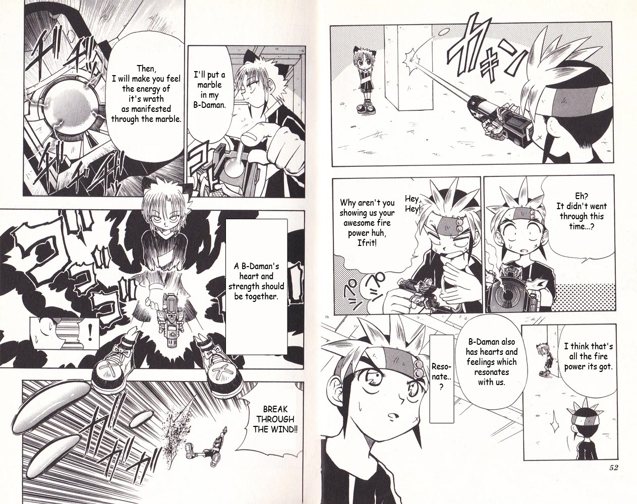 Crash B-Daman Chapter 2 page 3 - Chapter 2: With Heart and Strength Altogether