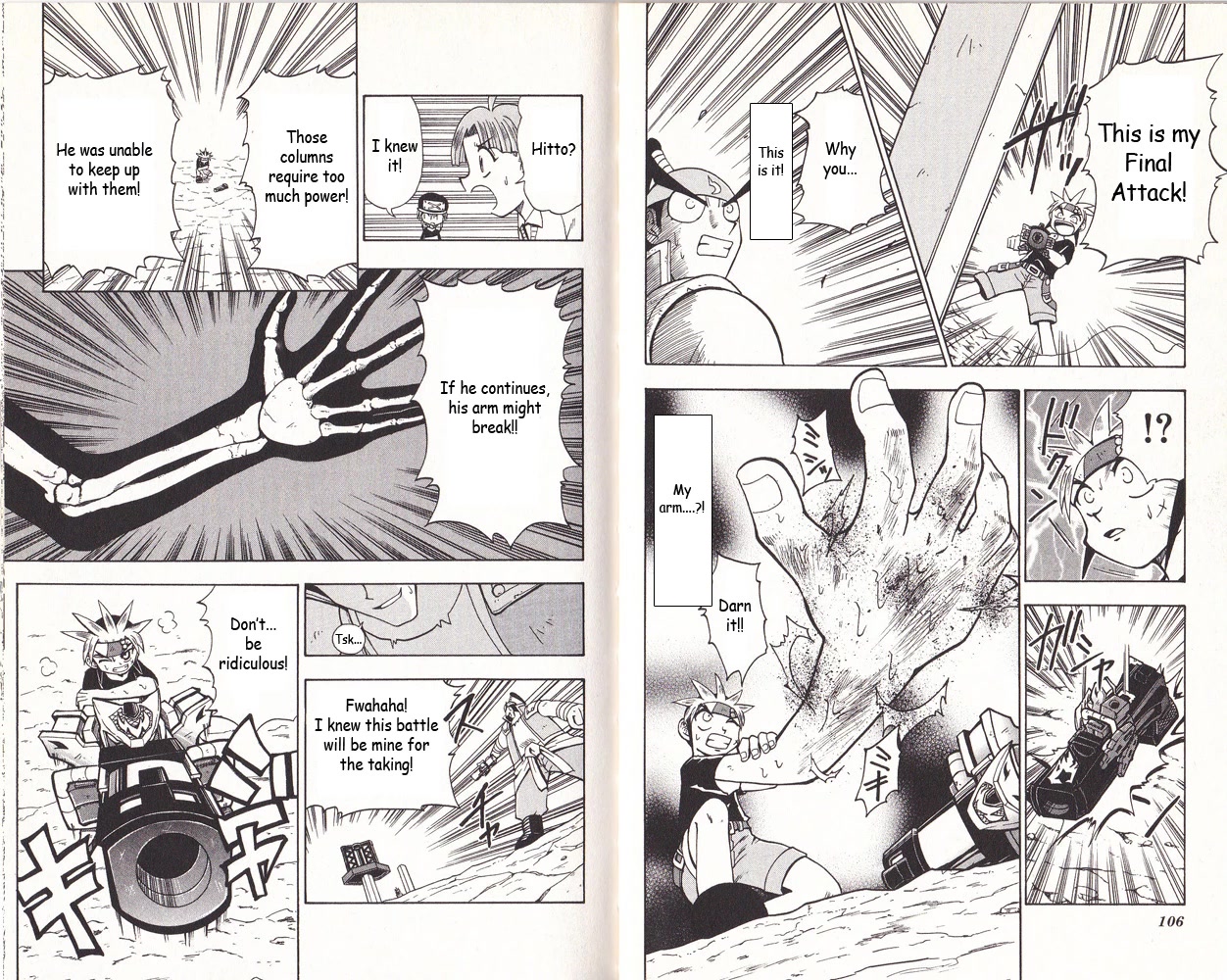 Crash B-Daman Chapter 3 page 13 - Chapter 3: The Clash of Power and Control!!