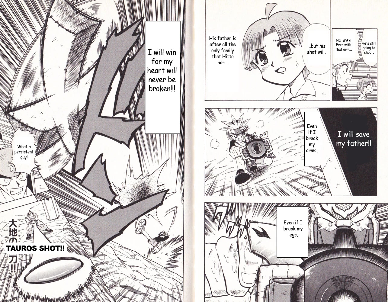 Crash B-Daman Chapter 3 page 14 - Chapter 3: The Clash of Power and Control!!