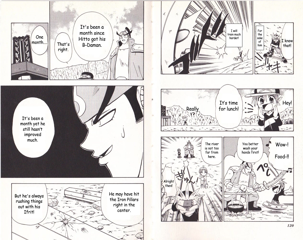 Crash B-Daman Chapter 4 page 3 - Chapter 4: An Assassin from the Magajin