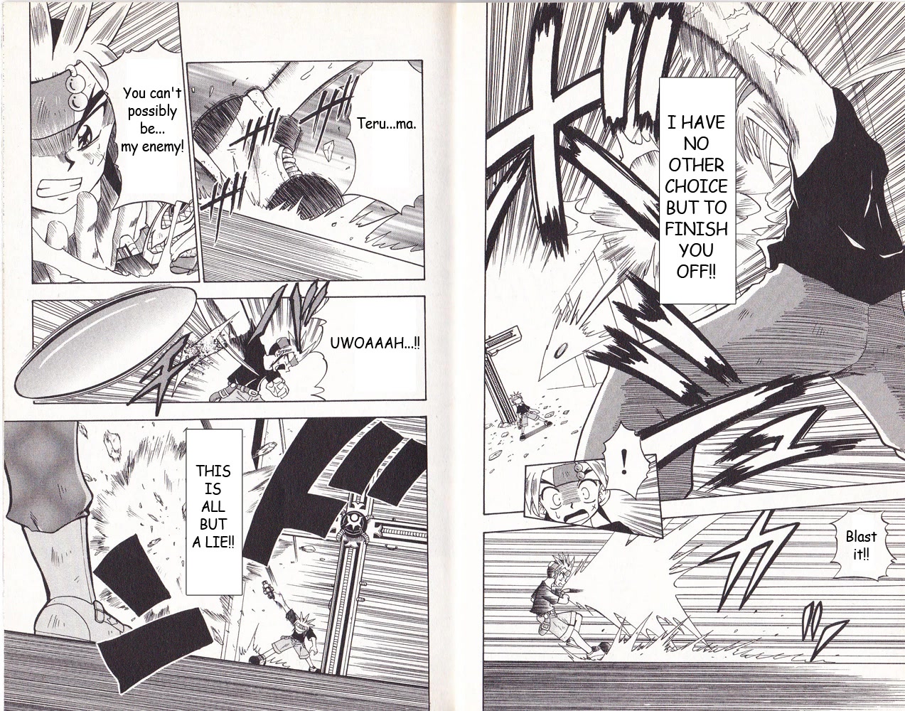 Crash B-Daman Chapter 8 page 6 - Chapter 8: Shock! An Assassin from Magajin!!