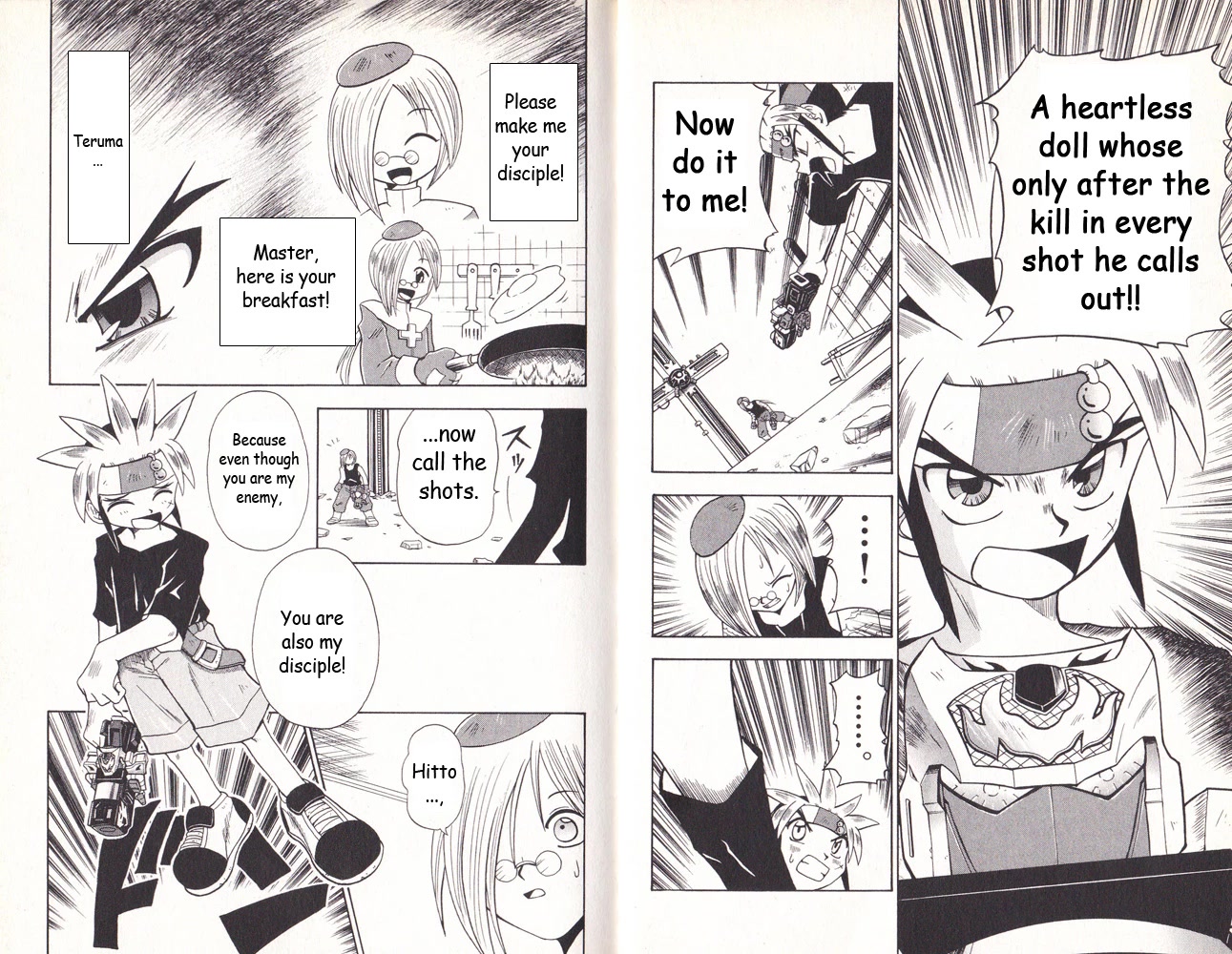 Crash B-Daman Chapter 8 page 9 - Chapter 8: Shock! An Assassin from Magajin!!