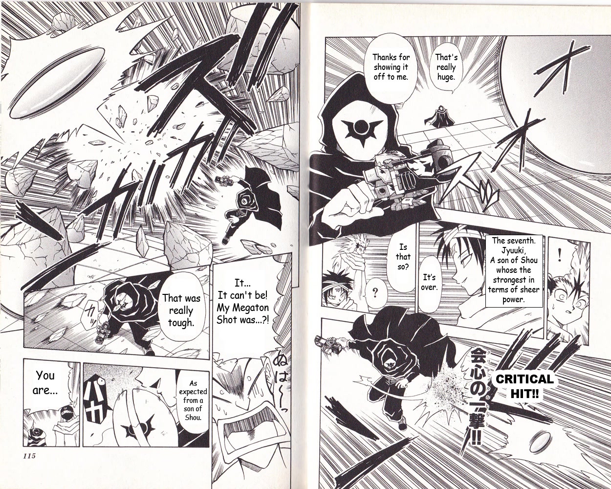 Crash B-Daman Chapter 9 page 10 - Chapter 9: Infiltration!! Into the Assassin Organization Magajin