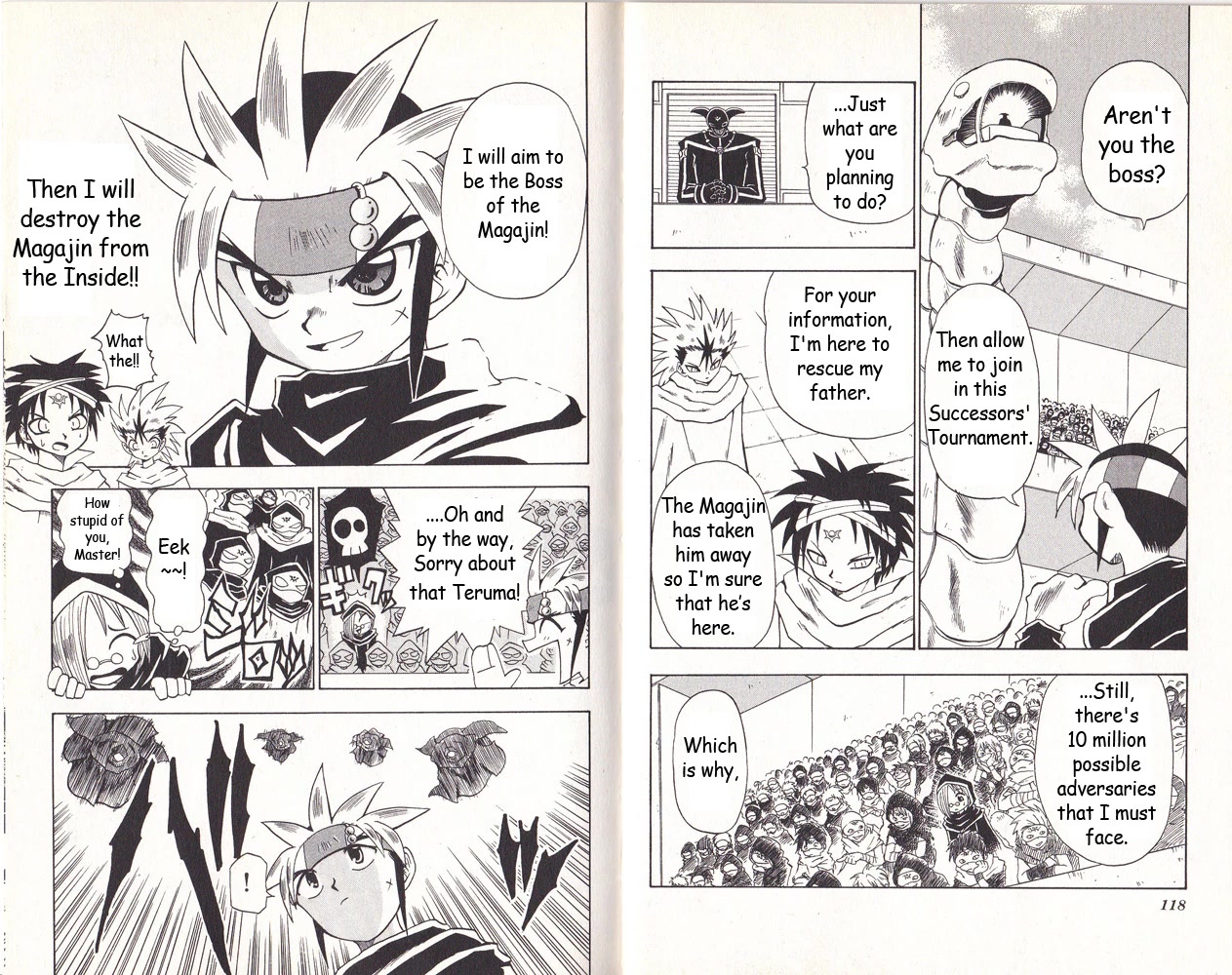 Crash B-Daman Chapter 9 page 12 - Chapter 9: Infiltration!! Into the Assassin Organization Magajin