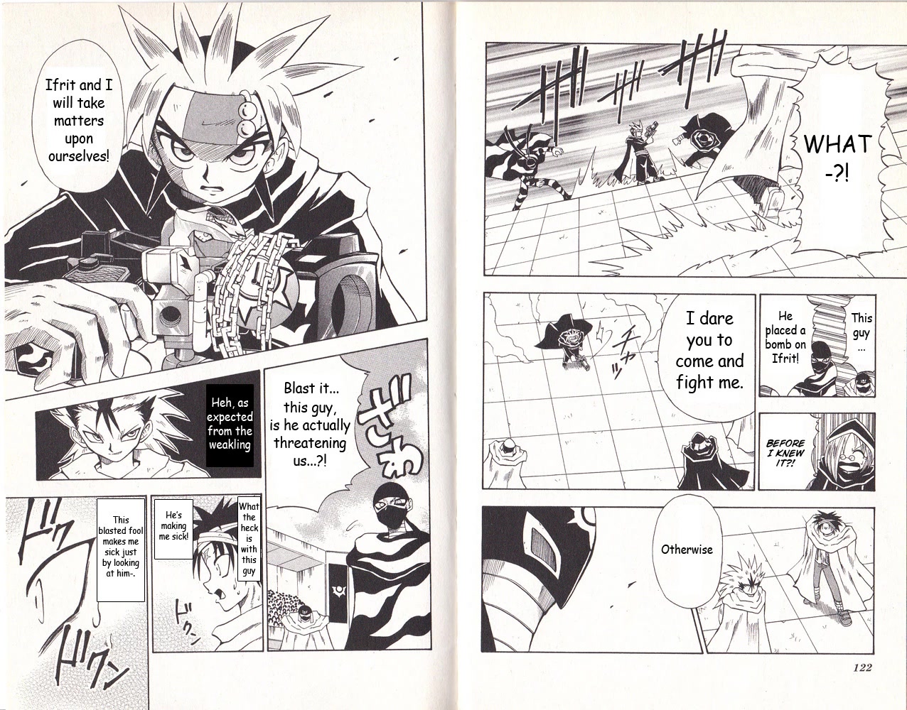 Crash B-Daman Chapter 9 page 14 - Chapter 9: Infiltration!! Into the Assassin Organization Magajin