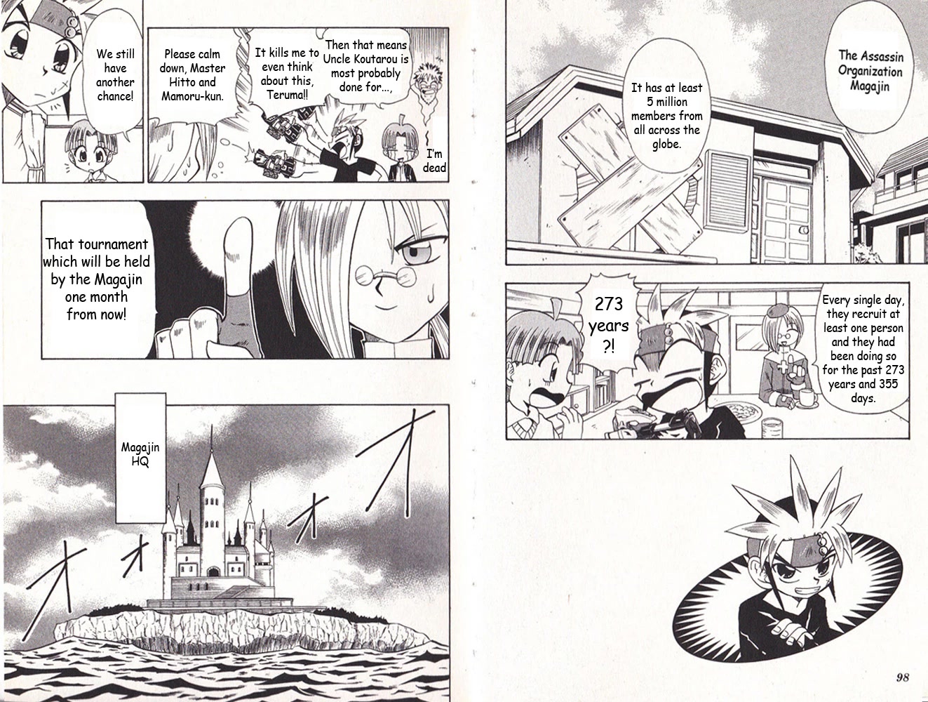 Crash B-Daman Chapter 9 page 2 - Chapter 9: Infiltration!! Into the Assassin Organization Magajin