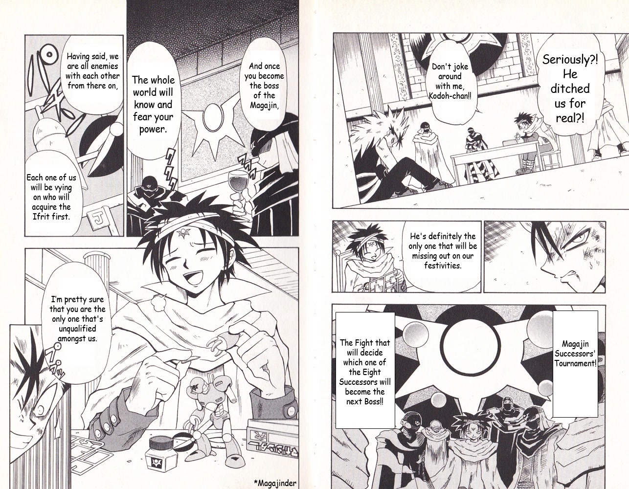 Crash B-Daman Chapter 9 page 3 - Chapter 9: Infiltration!! Into the Assassin Organization Magajin