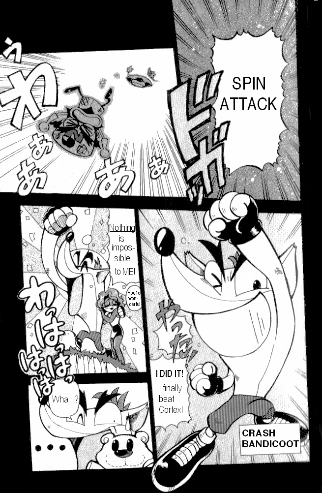 Crash Bandicoot: Dance! De Jump! Na Daibouken Chapter 1.2 page 2 - Chapter 1 v2 : I'm the Hero!!