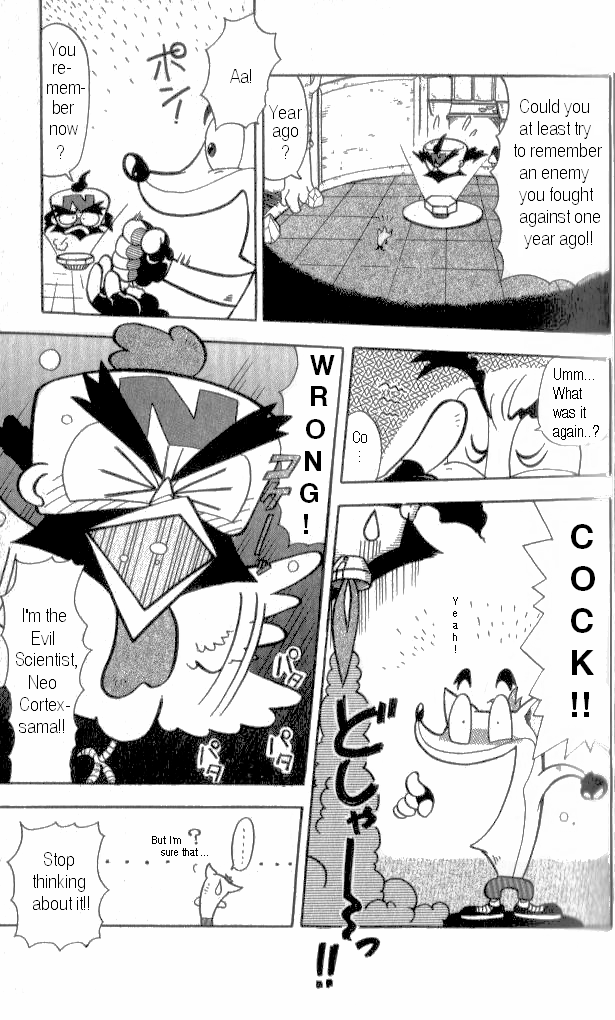 Crash Bandicoot: Dance! De Jump! Na Daibouken Chapter 1.2 page 20 - Chapter 1 v2 : I'm the Hero!!