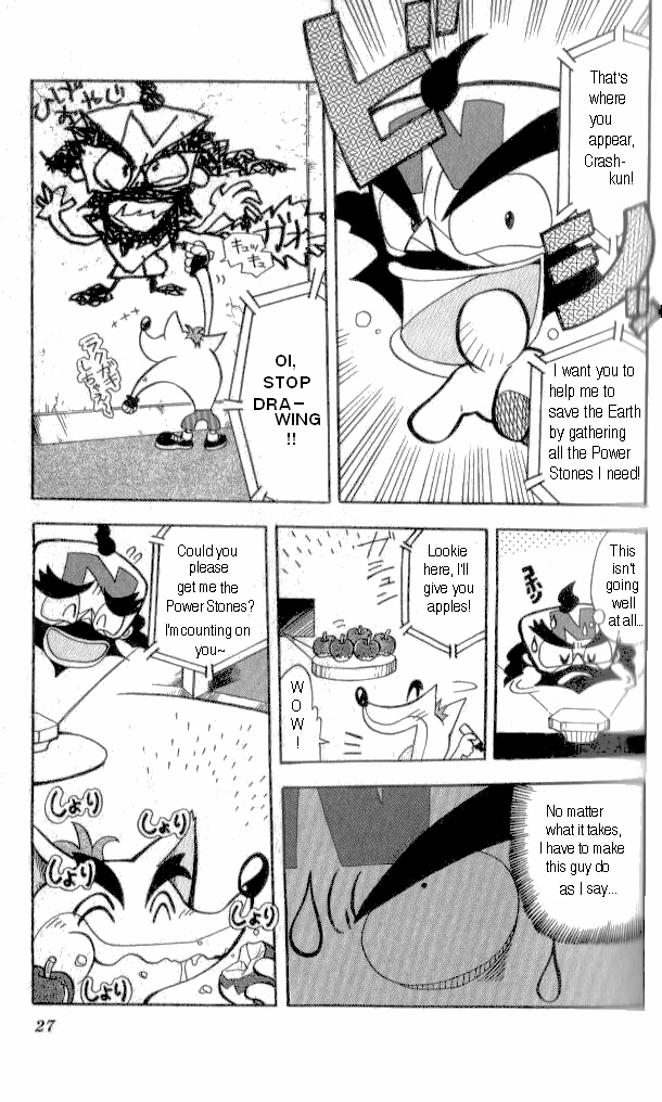 Crash Bandicoot: Dance! De Jump! Na Daibouken Chapter 1.2 page 22 - Chapter 1 v2 : I'm the Hero!!
