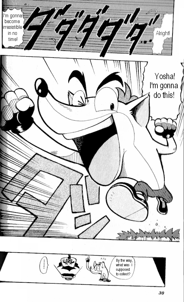 Crash Bandicoot: Dance! De Jump! Na Daibouken Chapter 1.2 page 25 - Chapter 1 v2 : I'm the Hero!!