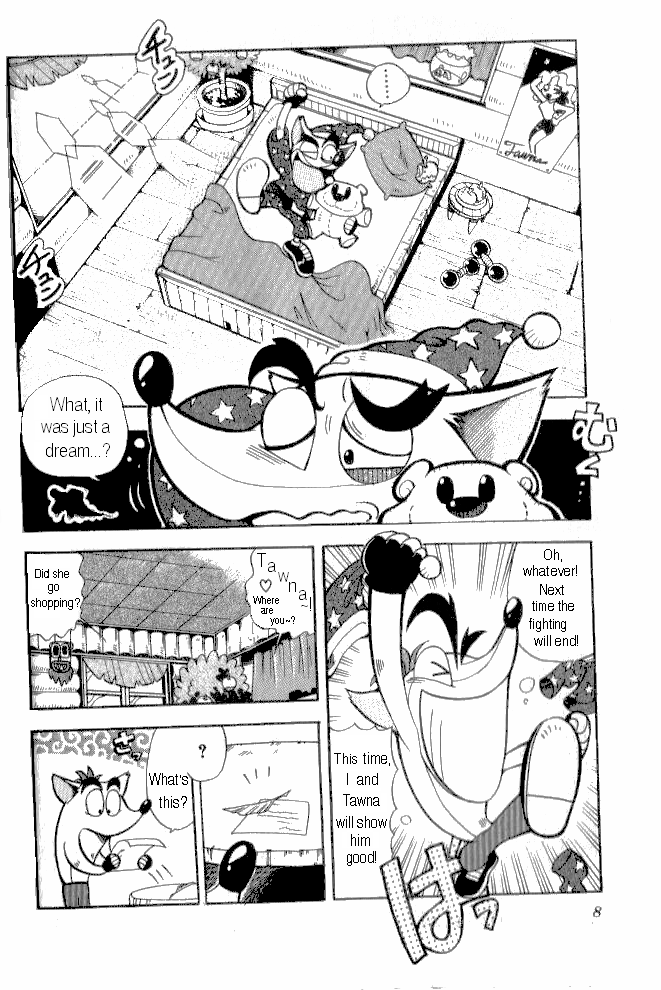 Crash Bandicoot: Dance! De Jump! Na Daibouken Chapter 1.2 page 3 - Chapter 1 v2 : I'm the Hero!!
