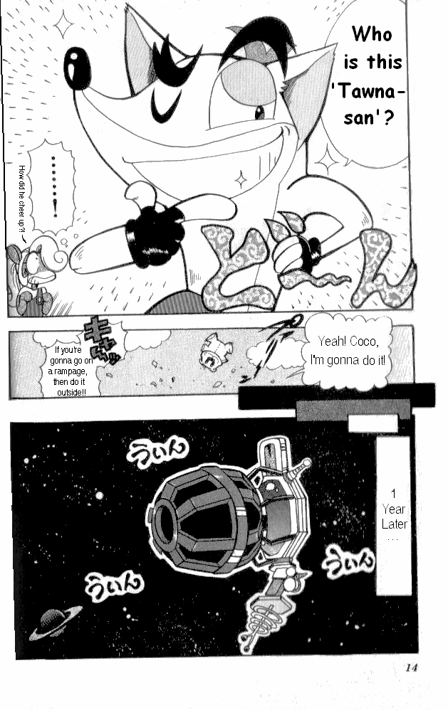 Crash Bandicoot: Dance! De Jump! Na Daibouken Chapter 1.2 page 9 - Chapter 1 v2 : I'm the Hero!!