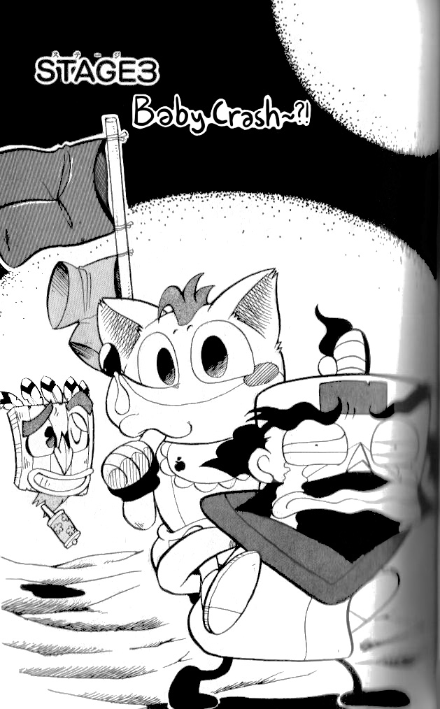 Crash Bandicoot: Dance! De Jump! Na Daibouken Chapter 10.2 page 1 - Chapter 10 v2 : Baby Crash