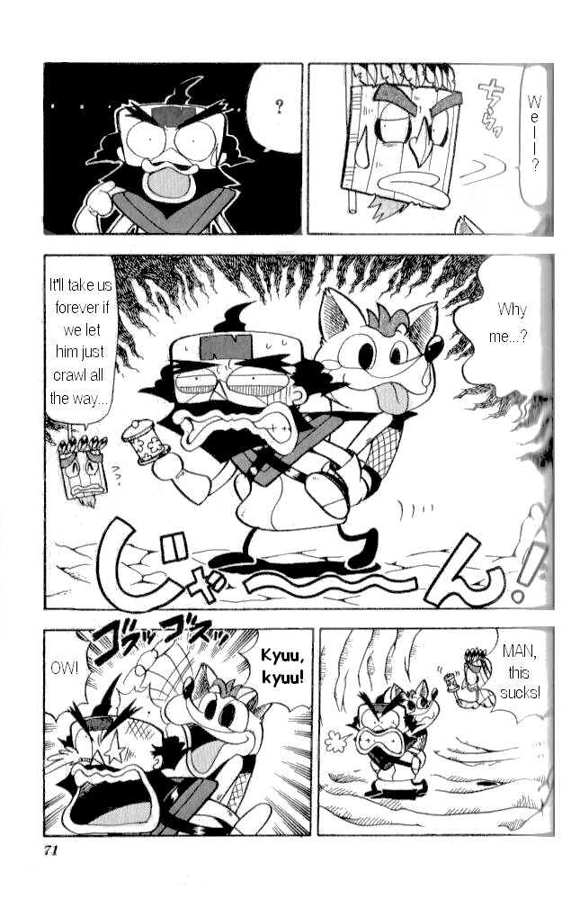 Crash Bandicoot: Dance! De Jump! Na Daibouken Chapter 10.2 page 13 - Chapter 10 v2 : Baby Crash