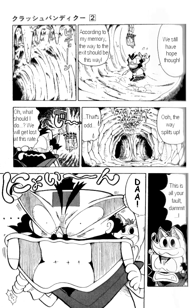 Crash Bandicoot: Dance! De Jump! Na Daibouken Chapter 10.2 page 19 - Chapter 10 v2 : Baby Crash